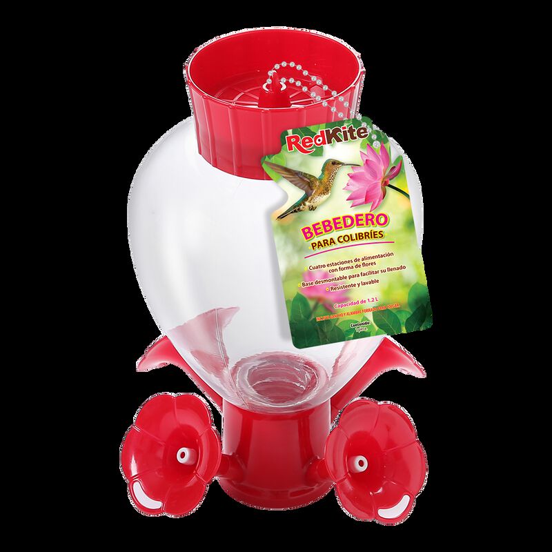 Redkite Bebedero De Esfera Con Petunias Para Co... image number null