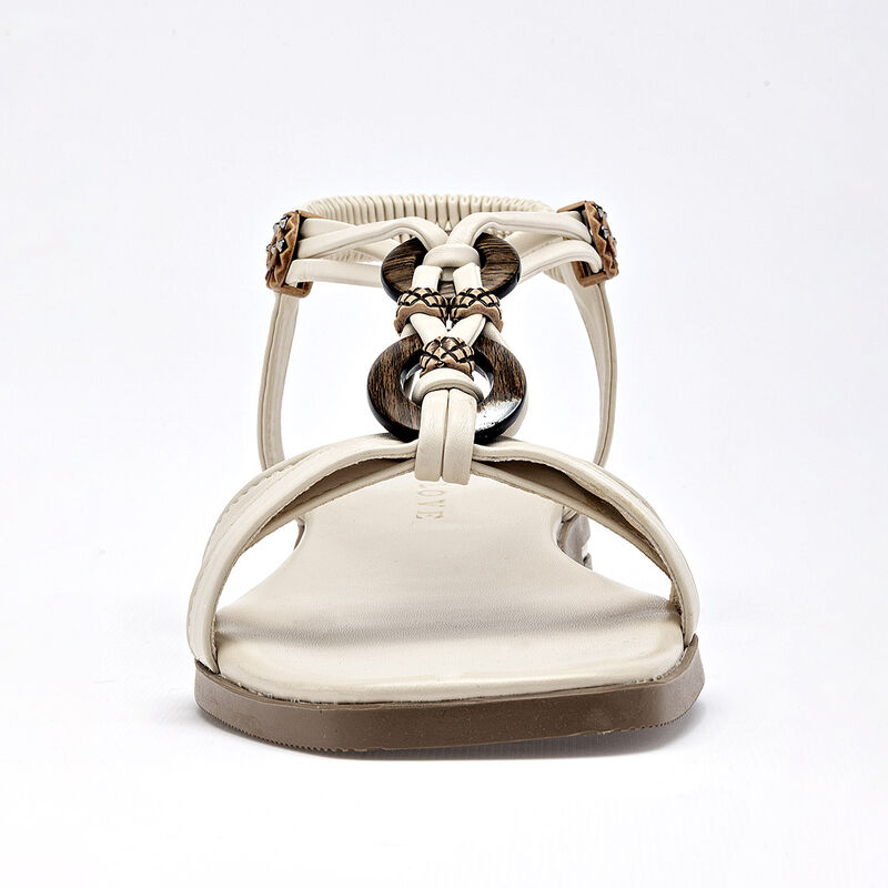 Ivi Love sandalia piso para mujer latte cod 140... image number null