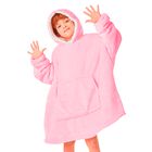 Sudadera Cobija Infantil Unisex Unitalla Acoged... Sudadera Cobija Infantil Unisex Unitalla Acogedora Ligera Multifuncional Rosa Bluelander