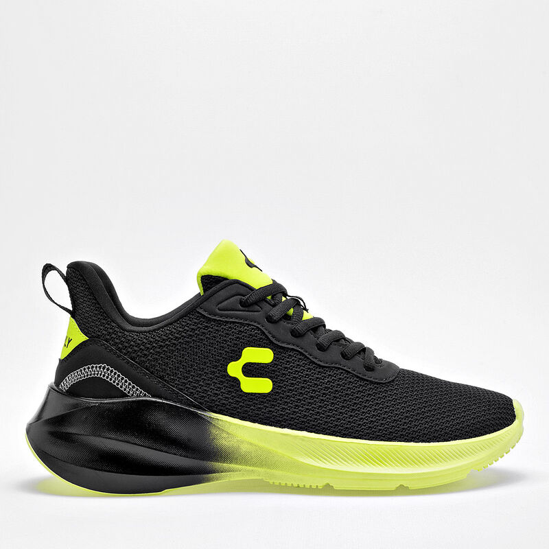 Charly Tenis Deportivos Para Ni&ntilde;o Negro Verde C... image number null