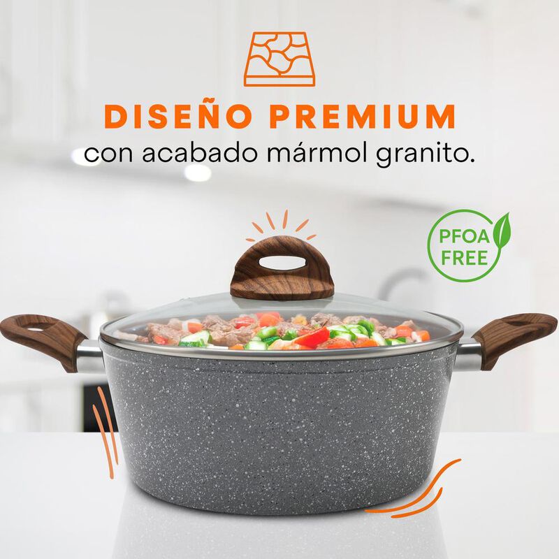 Cacerola Premium Granite+ 2.6 Lt. Masterchef By... image number null