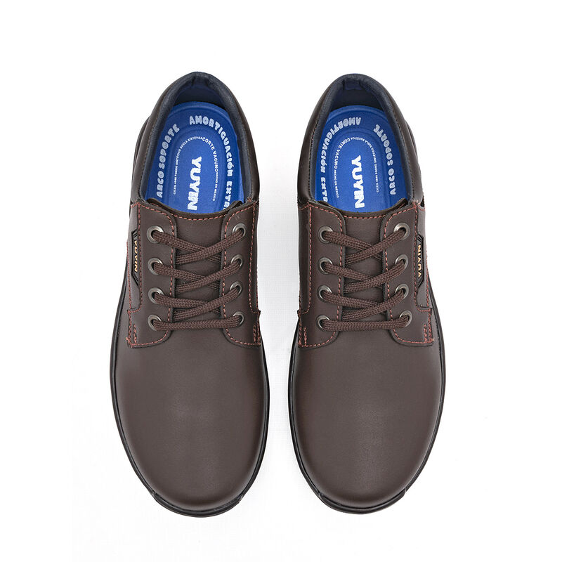 Yuyin Zapato casual para joven. Caf&eacute; image number null