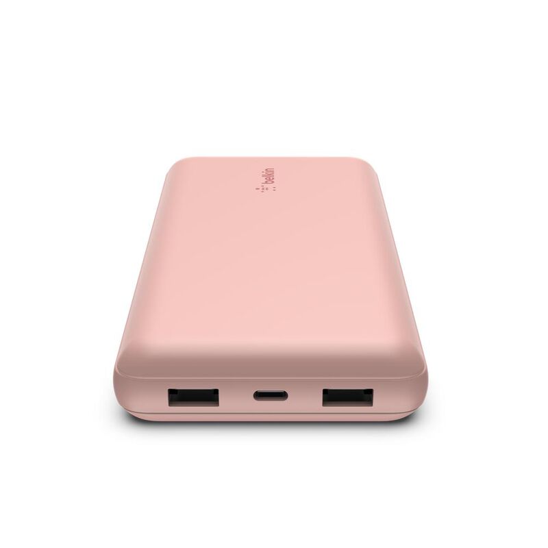 Bater&iacute;a port&aacute;til 20K USB C & A - Rosa image number null