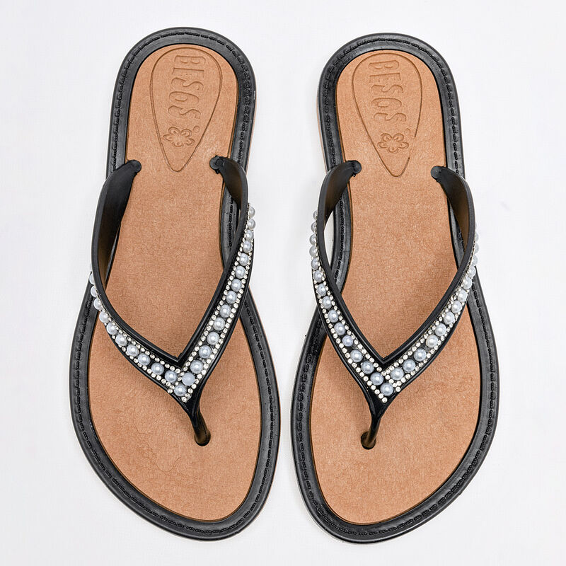 H3 Sandalias Sandalia para mujer negro plata image number null