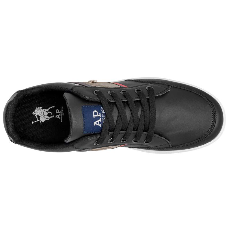 American Polo Tenis urbano para hombre negro gr... image number null