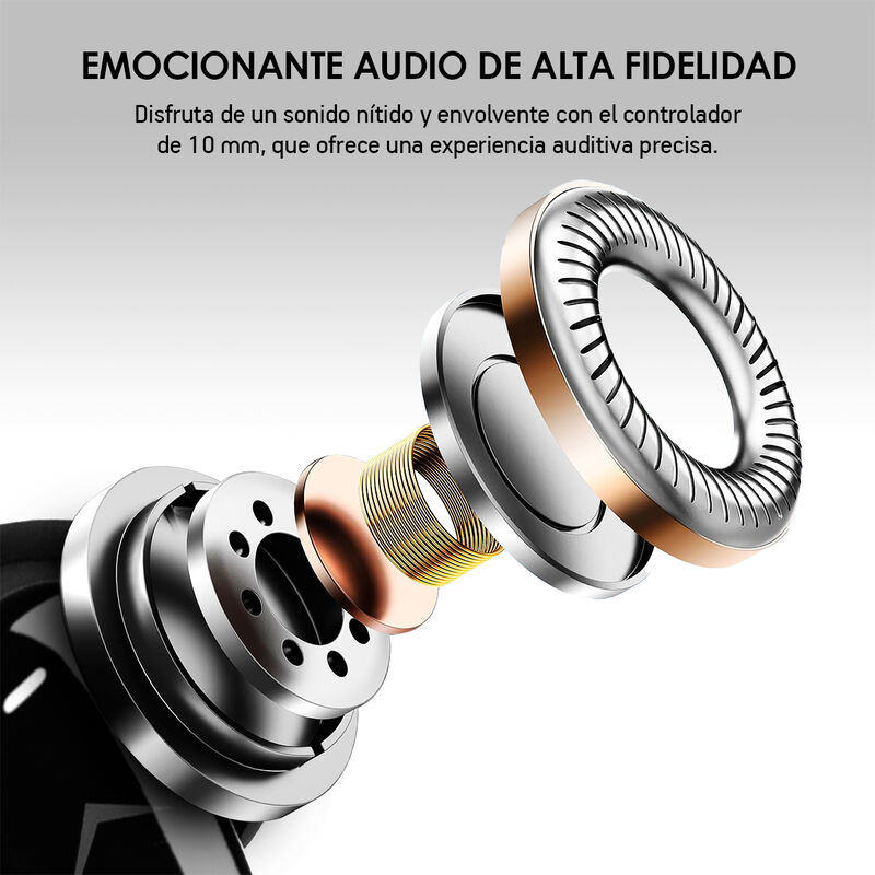 Aud&iacute;fonos Inal&aacute;mbricos Bluetooth Sport Cancelac... image number null