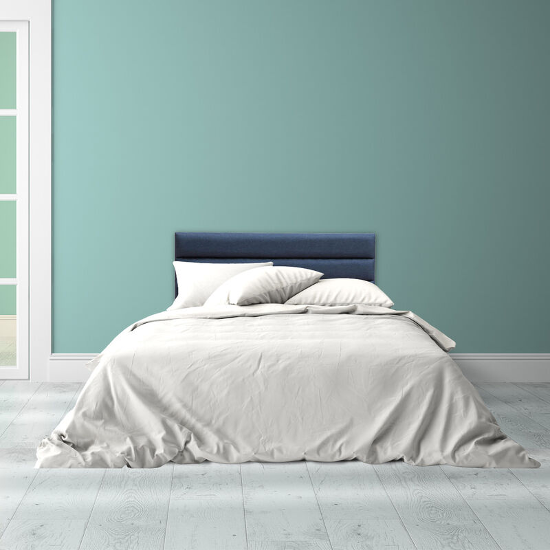 Cabecera Queen Size Dicasa Logan Azul image number null