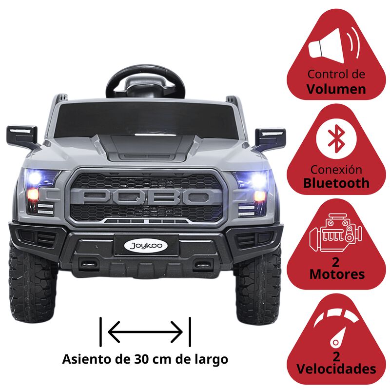 Camioneta El&eacute;ctrica Montable Para Ni&ntilde;os 12v Con... image number null