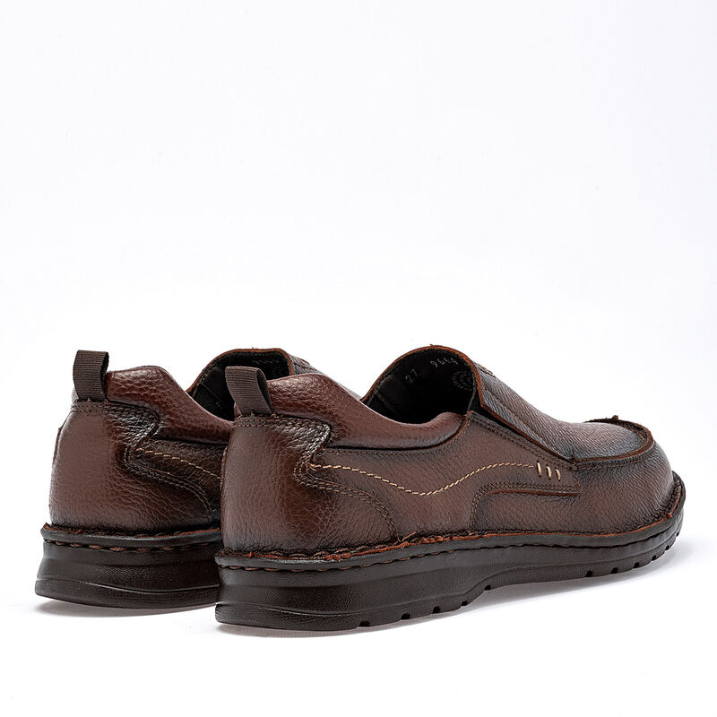 Lobo Solo zapato casual piel para hombre caf&eacute; c... image number null