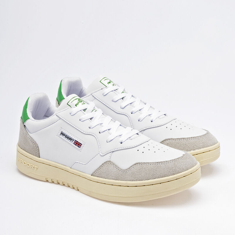 Apoort tenis para hombre blanco gris verde cod ... image number null