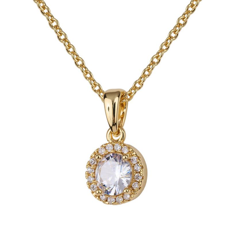 Collar Mujer Oro 14k Zirconia Cúbica, Joyería F... image number null