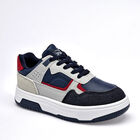 True Extreme tenis para ni&ntilde;o  marino gris cod 141012-D