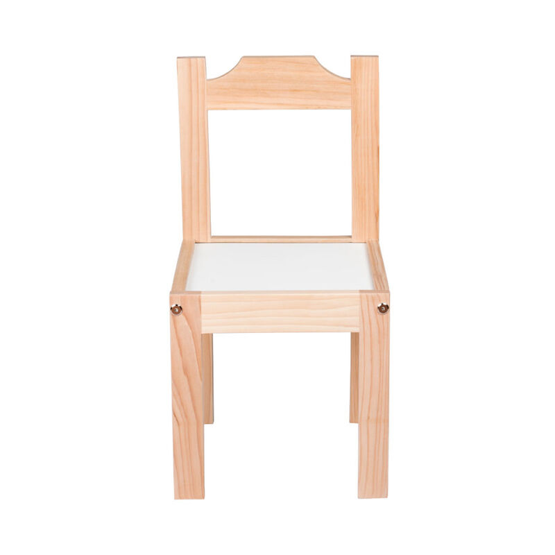 Duduk Silla de Madera Barnizada para Ni&ntilde;os Pequ... image number null