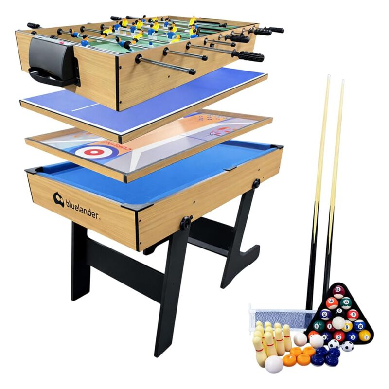 Mesa Multijuegos 5 En 1 Para Ni&ntilde;os &ndash; Billar, Fu... image number null