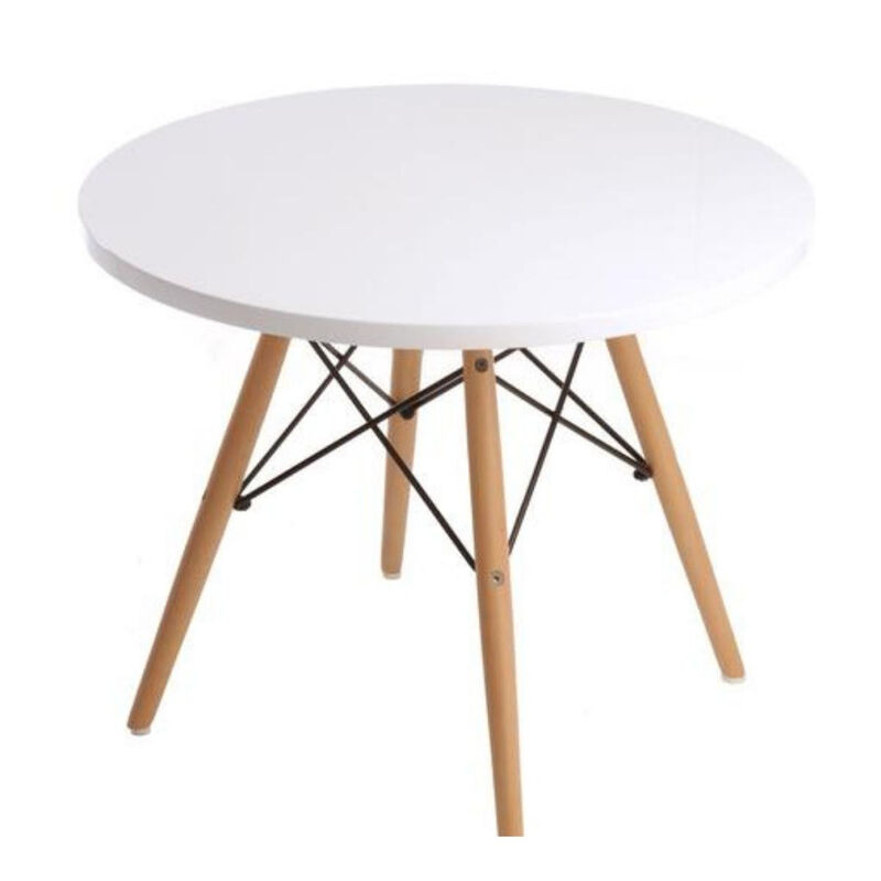 Mesa Eames Infantil para Ni&ntilde;os Y Ni&ntilde;as-Blanco image number null