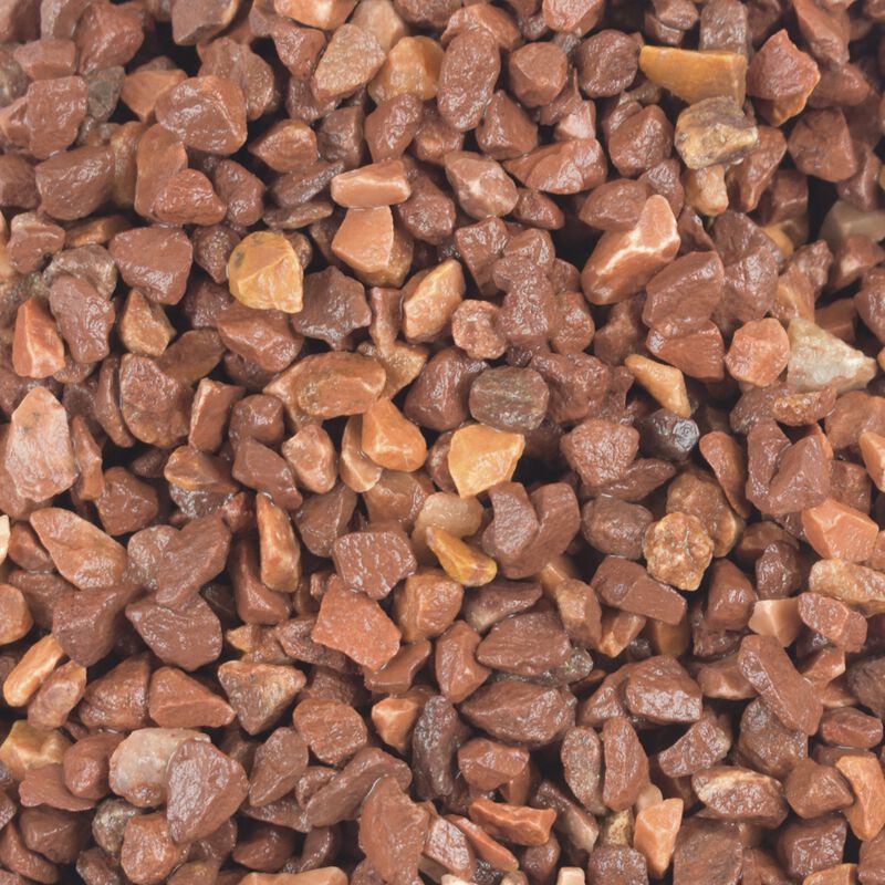 Lomas Grava M&aacute;rmol Rojo Intenso Para Acuario Y/... image number null