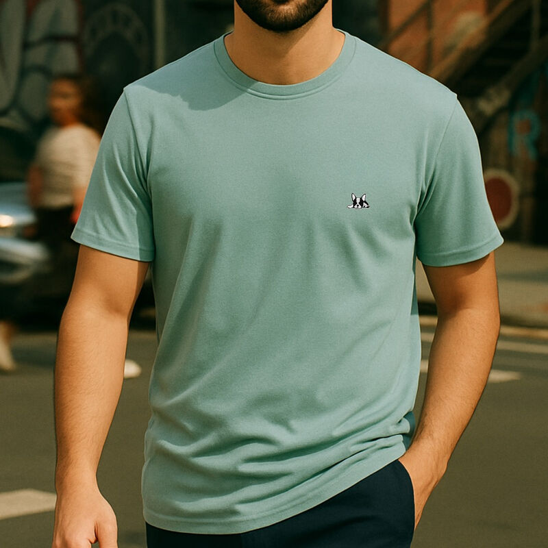 Playera de Algod&oacute;n Manga Corta Casual para Homb... image number null
