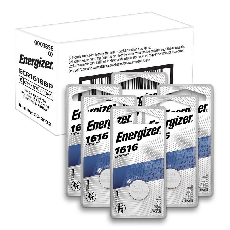 Energizer Botón Cr1616 Caja Con 6 Blísters image number null