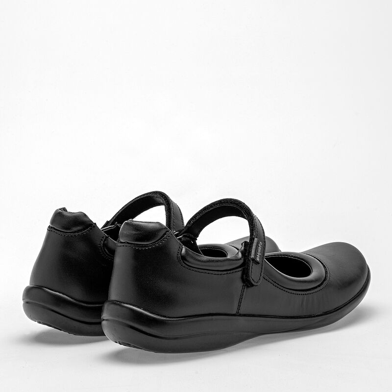 Coqueta Zapato Escolar De Piel Para Beb&eacute; Negro ... image number null