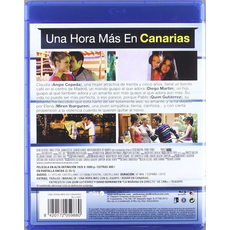 Una Hora M&aacute;s En Canarias (blu-ray) image number null