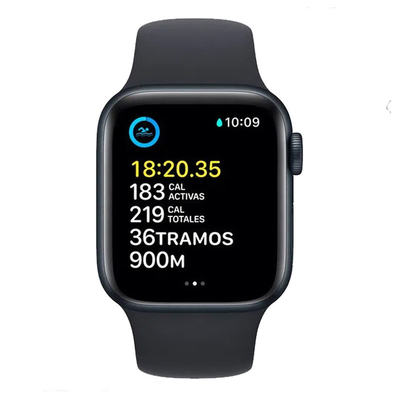 Apple Watch SE GPS 2da Gen S/M 44mm Negro MRE73... image number null
