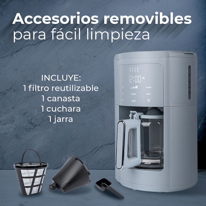 Cafetera ELLE 1.8L Digital Programable con Pant... image number null