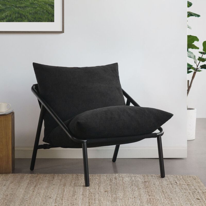 Zinus | Silla De Metal Zinus Ada Con Cojines De... image number null