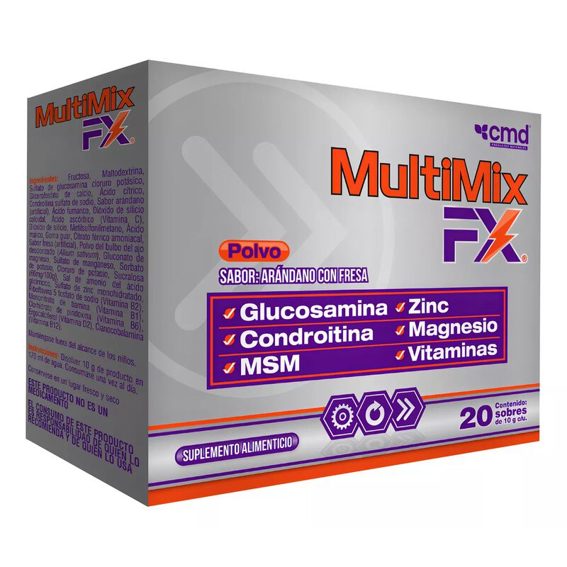 Multimix Fx Sobres | Glucosamina Condroitina Ms... image number null