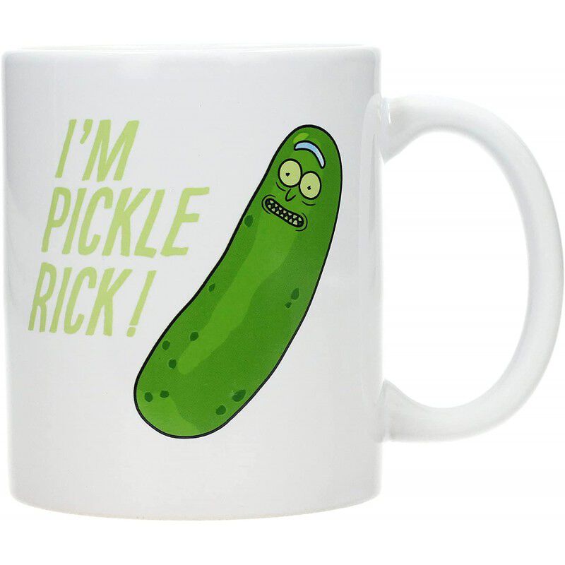 Taza "Soy Pepinillo Rick" Rick y Morty, cer&aacute;mic... image number null