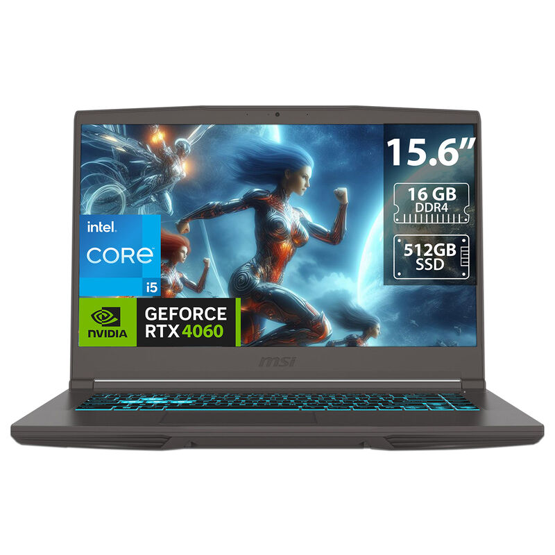 Laptop Gamer MSI Thin 15: Intel Core i5 13420H,... image number null