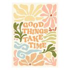Cuadro Decorativo Impreso 70x100cm Good Things Take Time