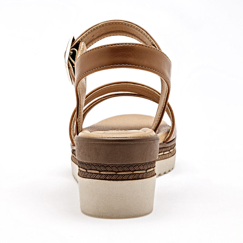 Lady One Sandalia para mujer camel image number null