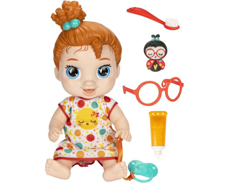 Baby Alive Felices Sue&ntilde;os Pelo Rojo F9965 image number null