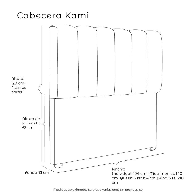 Cabecera Individual Kami Mostaza image number null