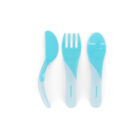 Cubiertos Infantiles Twistshake Azul Pastel Cubiertos Infantiles Twistshake Azul Pastel