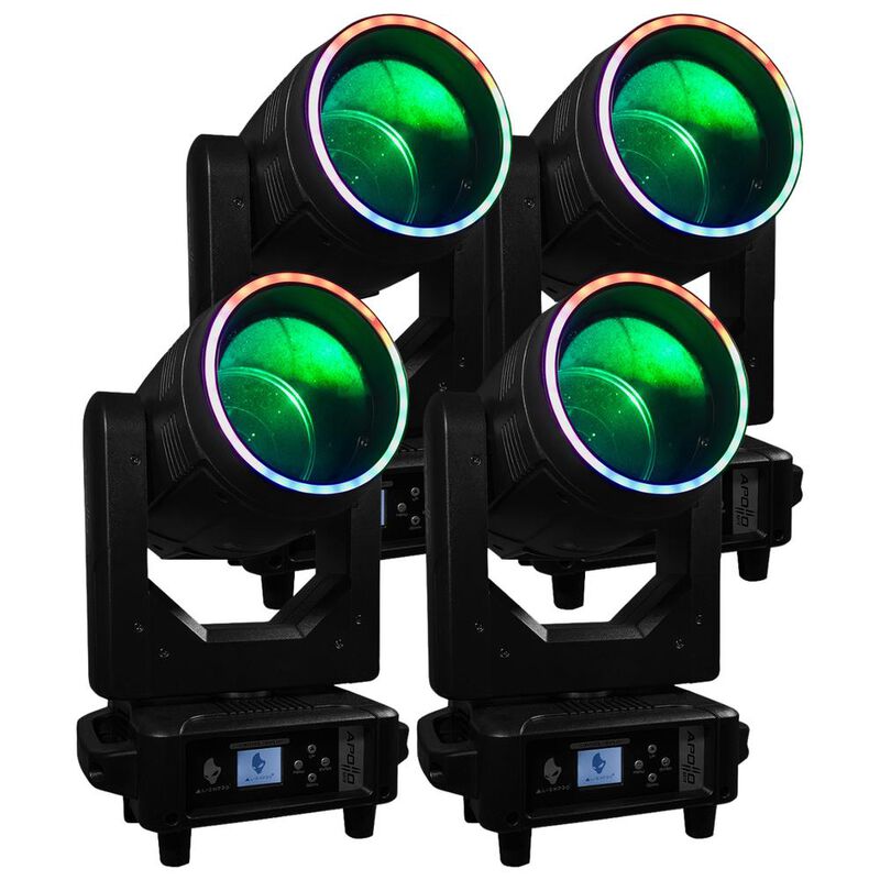 Set 4 Cabezas LED AlienPro Apollo 8R Mini Arco&iacute;... image number null