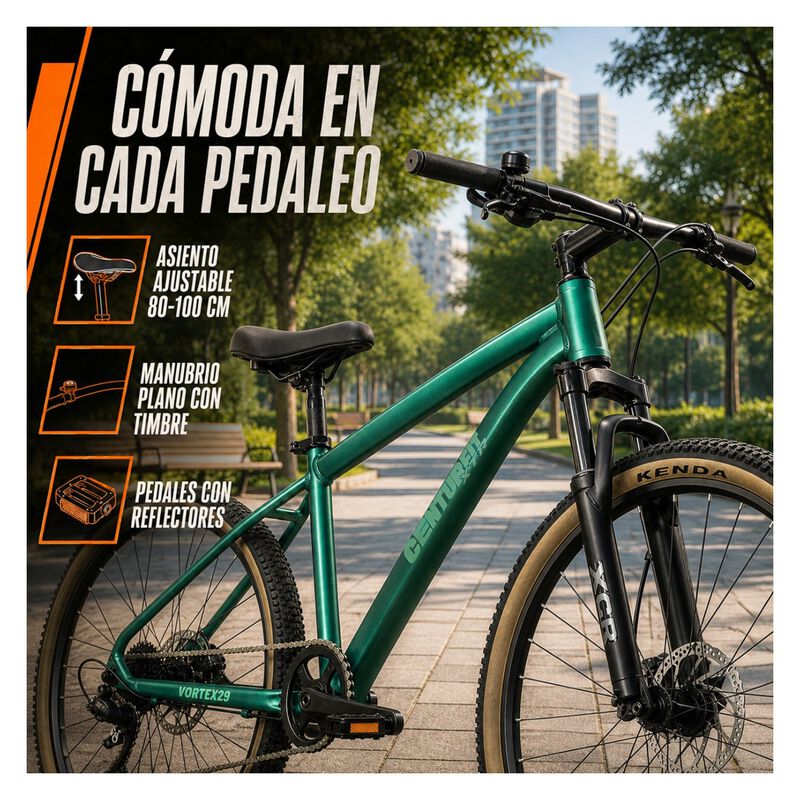Bicicleta Rodada 29 Monta&ntilde;a Shimano 9 Vel Freno... image number null