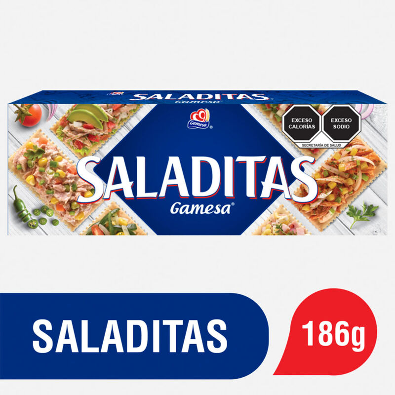 SALADITAS GAMESA 186GR image number null