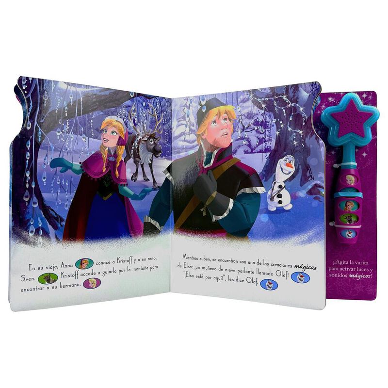 Disney Frozen: La Magia de Elsa - Libro y Varit... image number null