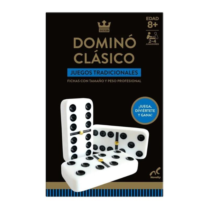 Domin&oacute; Cl&aacute;sico Doble 6 Con 28 Fichas image number null
