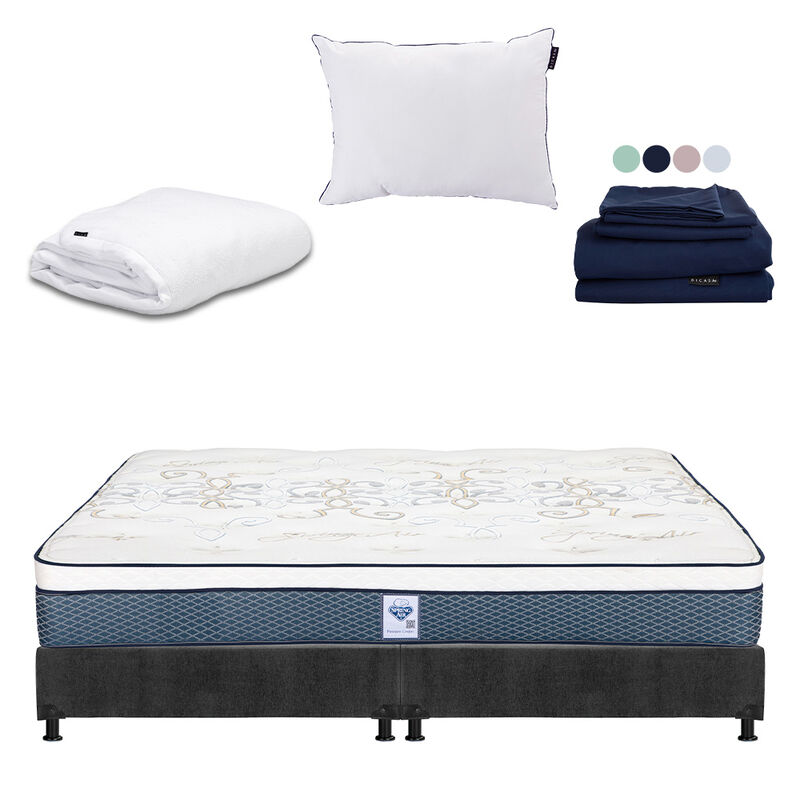 Colch&oacute;n King Size Cantabria + Box + Almohada On... image number null