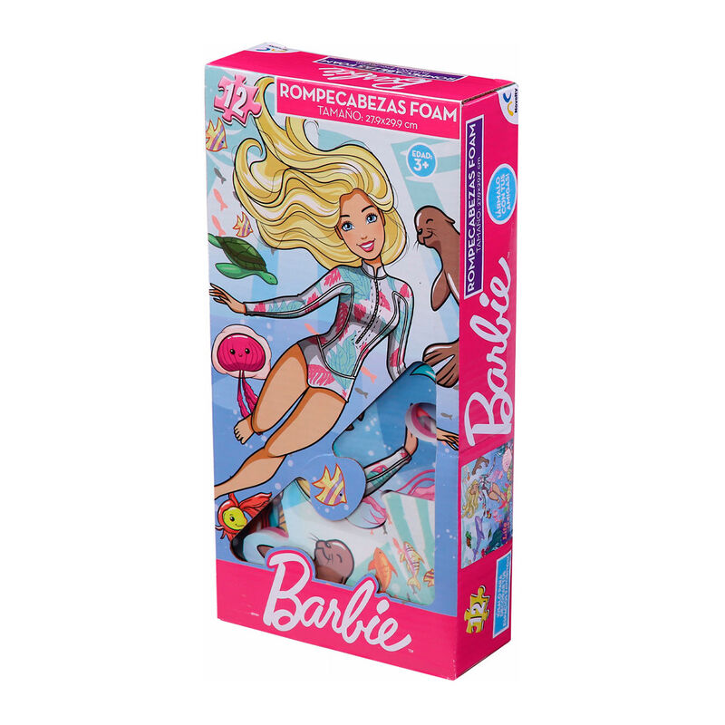 Rompecabezas Barbie en Foam 12 pz image number null