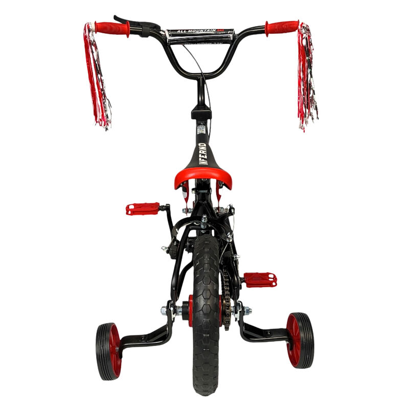 Bicicleta Infantil Ni&ntilde;os R12 Ruedas Auxiliares ... image number null