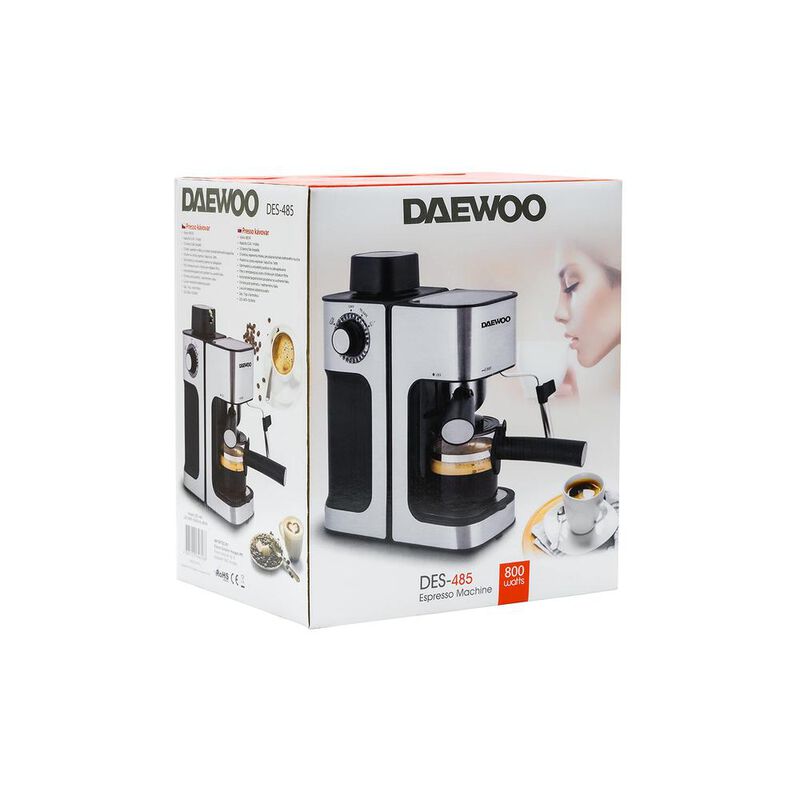 CAFETERA MAQUINA ESPRESSO DAEWOO DES-485 INDIVI... image number null