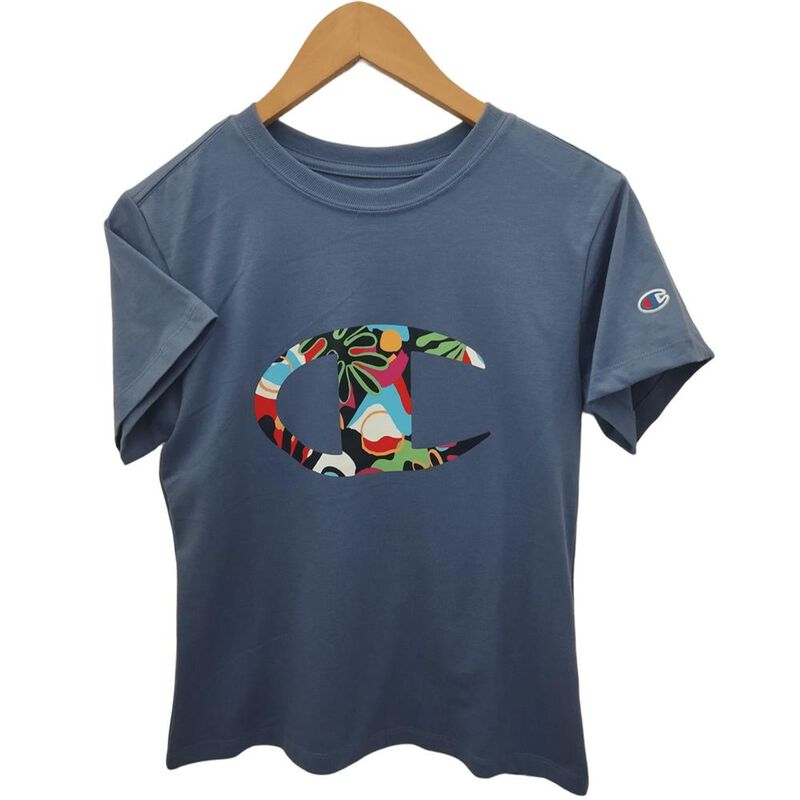 Playera Champion Logo Teen Seas para Mujer image number null