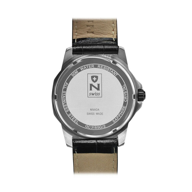 Reloj Nivada MoonMaster Cab Ac/Piel Blanco Roma... image number null