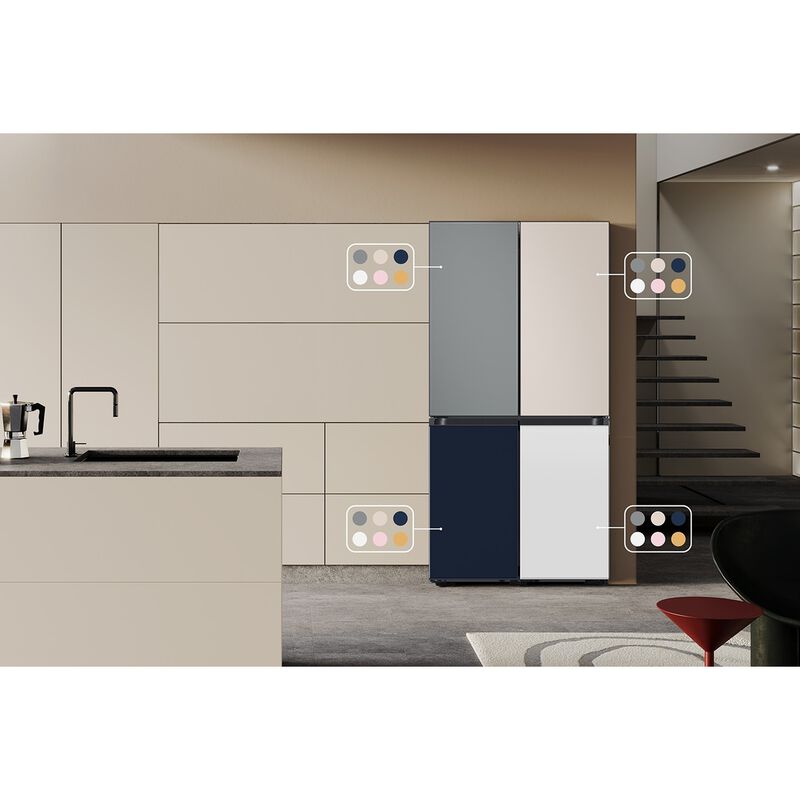 Refrigerador Samsung Bespoke Bottom Mount 12ft ... image number null