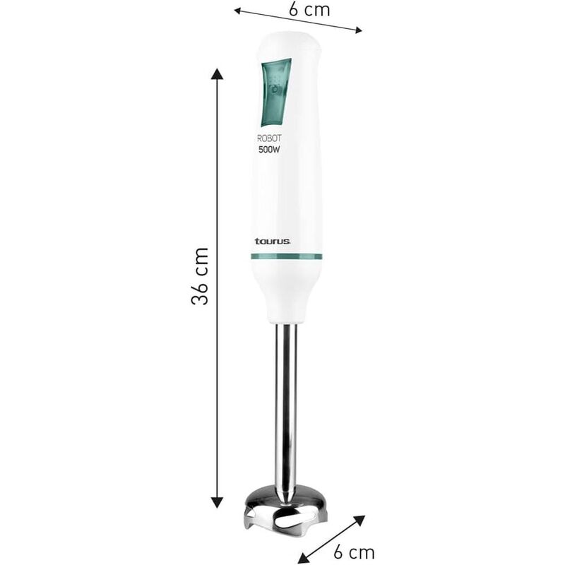 Batidora Inmersi&oacute;n Taurus Robot 500w Acero Inox... image number null