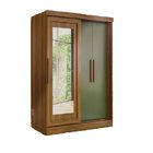 Ropero kappesberg EX455NGVE RO de 190X160X53cm color  nogal  ort