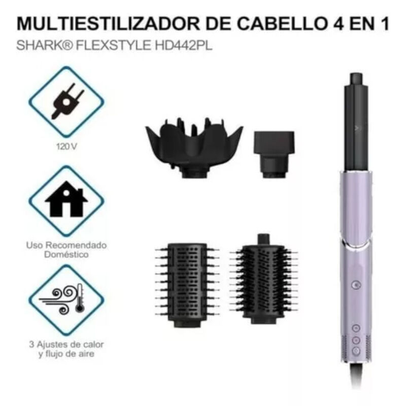Cepillo Secadora Multiestilizador Shark 6 acces... image number null